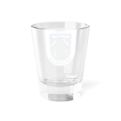 Escudo de San Carlos Antioquia (Colombia) (Coat of Arms) Shot Glass 1.5oz - Go Mug Yourself