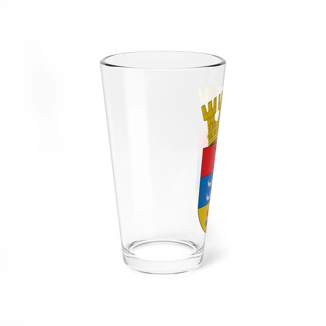 Escudo de San Carlos Chile (Chile) (Coat of Arms) Pint Glass 16oz - Go Mug Yourself