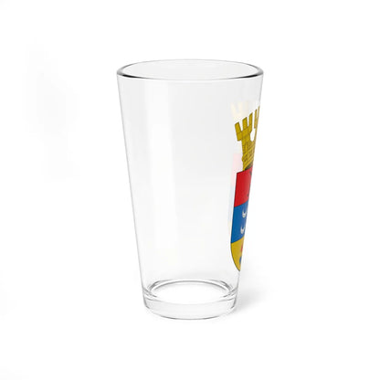Escudo de San Carlos Chile (Chile) (Coat of Arms) Pint Glass 16oz - Go Mug Yourself