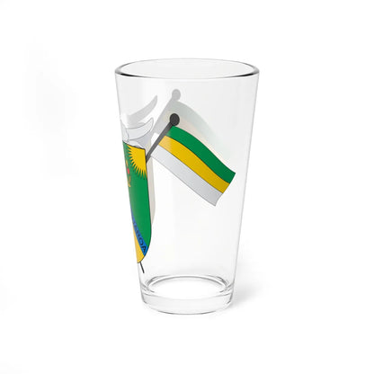 Escudo de San Carlos de Guaroa (Colombia) (Coat of Arms) Pint Glass 16oz - Go Mug Yourself