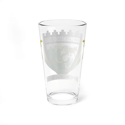 Escudo de San Cayetano Cundinamarca (Colombia) (Coat of Arms) Pint Glass 16oz - Go Mug Yourself