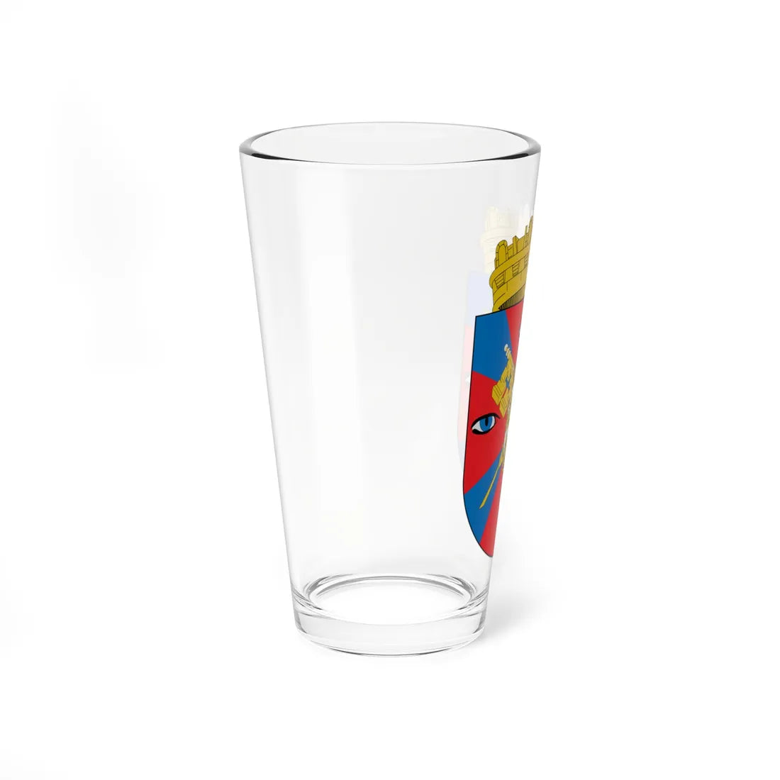 Escudo de San Fabián (Chile) (Coat of Arms) Pint Glass 16oz - Go Mug Yourself