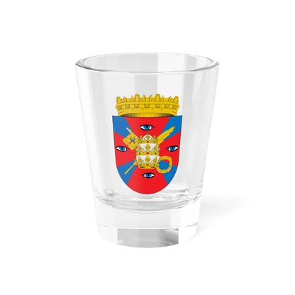 Escudo de San Fabián (Chile) (Coat of Arms) Shot Glass 1.5oz 1.5oz - Go Mug Yourself