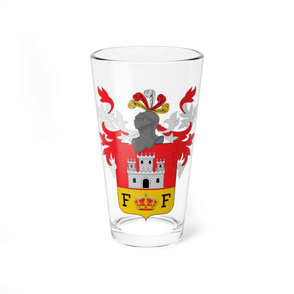 Escudo de San Felipe (Chile) (Coat of Arms) Pint Glass 16oz 16oz - Go Mug Yourself