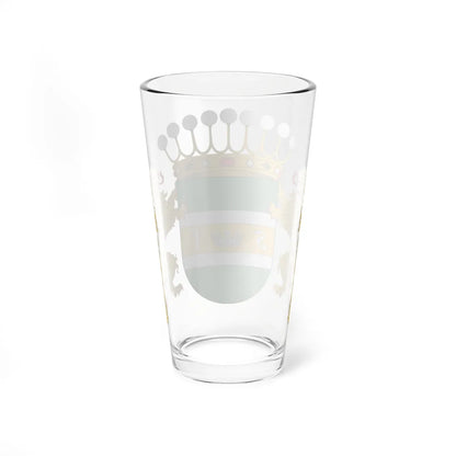 Escudo de San Fernando Chile (Chile) (Coat of Arms) Pint Glass 16oz - Go Mug Yourself