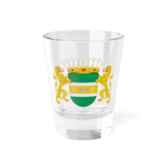 Escudo de San Fernando Chile (Chile) (Coat of Arms) Shot Glass 1.5oz 1.5oz - Go Mug Yourself