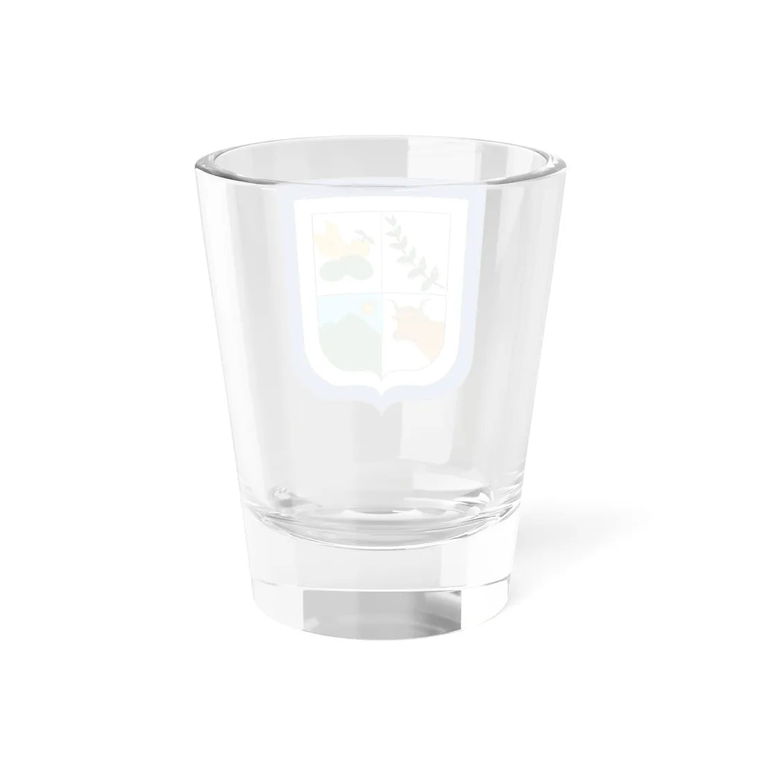 Escudo de San Francisco Cundinamarca (Colombia) (Coat of Arms) Shot Glass 1.5oz - Go Mug Yourself