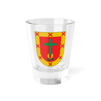 Escudo de San Gil (Colombia) (Coat of Arms) Shot Glass 1.5oz 1.5oz - Go Mug Yourself