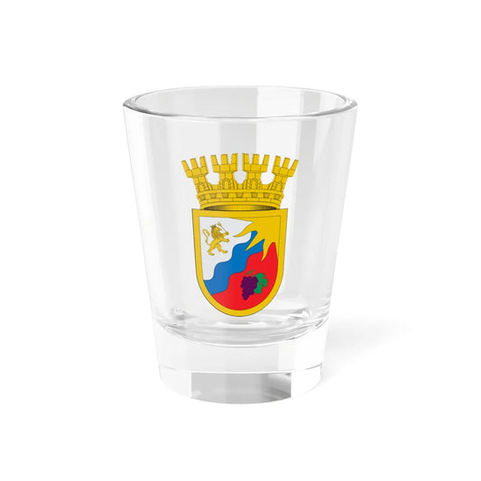 Escudo de San Javier Chile (Chile) (Coat of Arms) Shot Glass 1.5oz 1.5oz - Go Mug Yourself