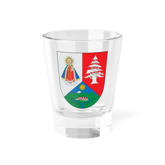 Escudo de San Jerónimo Antioquia (Colombia) (Coat of Arms) Shot Glass 1.5oz 1.5oz - Go Mug Yourself
