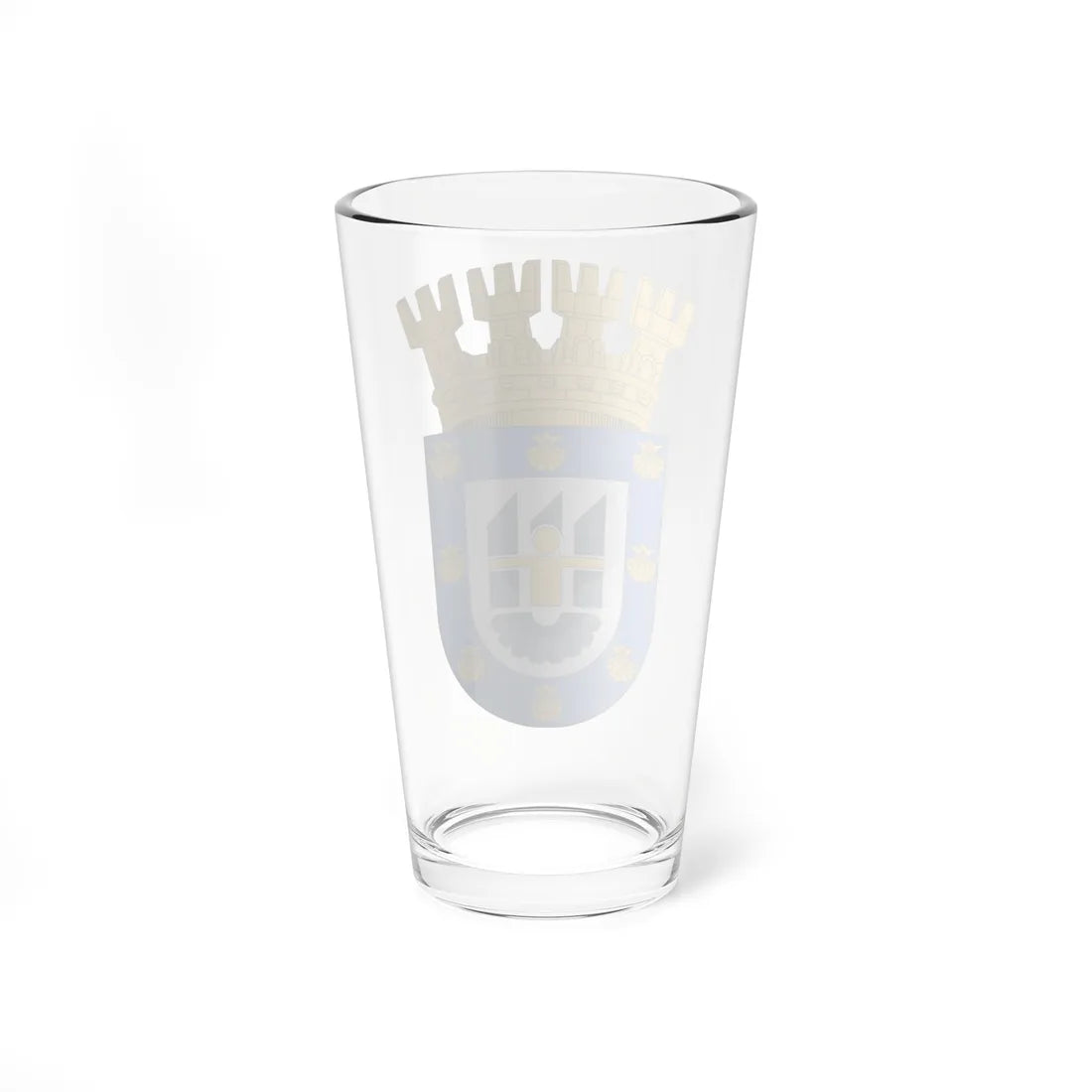 Escudo de San Joaquín Chile (Chile) (Coat of Arms) Pint Glass 16oz - Go Mug Yourself