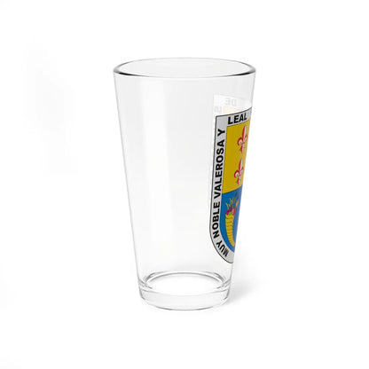 Escudo de San José de Cúcuta (Colombia) (Coat of Arms) Pint Glass 16oz - Go Mug Yourself