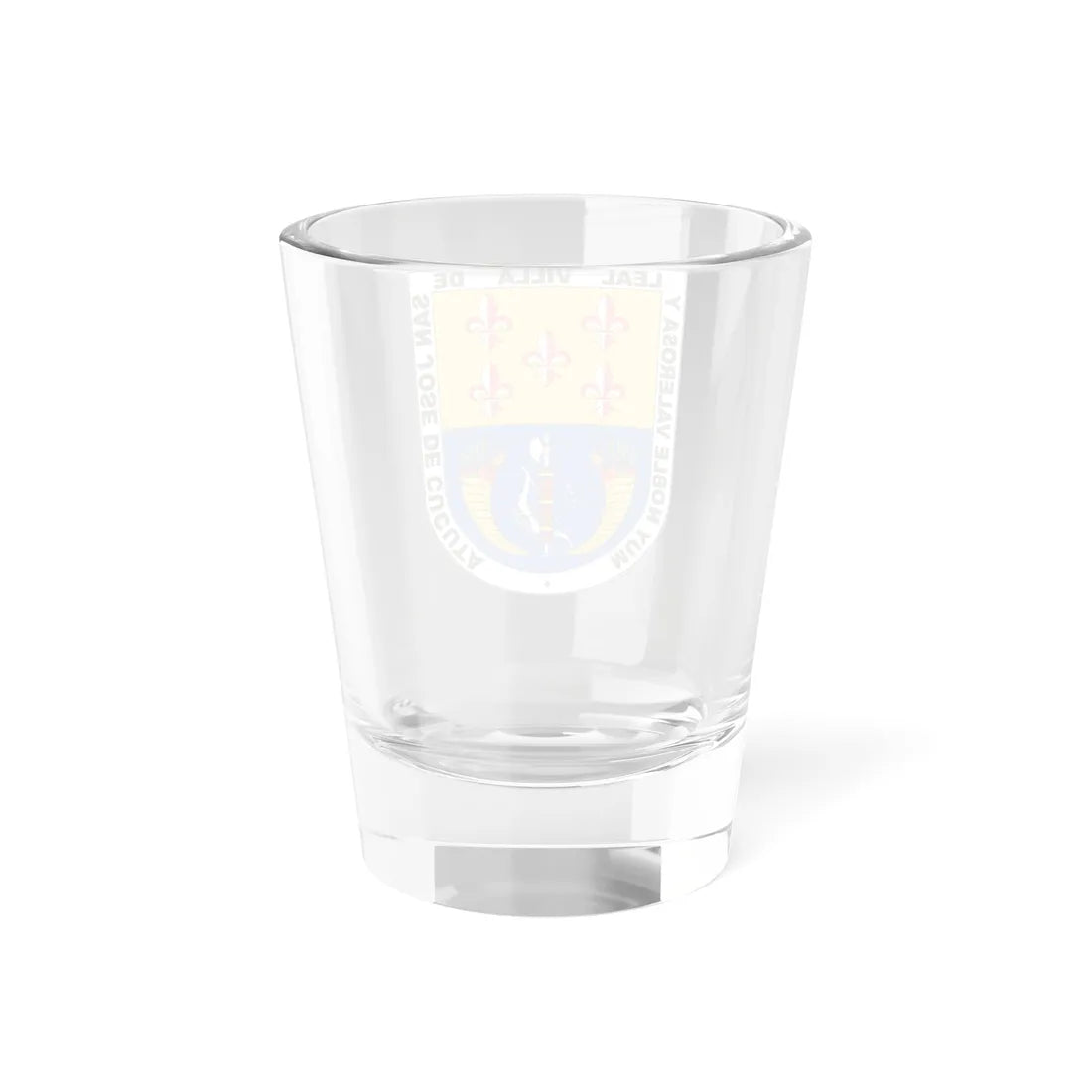 Escudo de San José de Cúcuta (Colombia) (Coat of Arms) Shot Glass 1.5oz - Go Mug Yourself