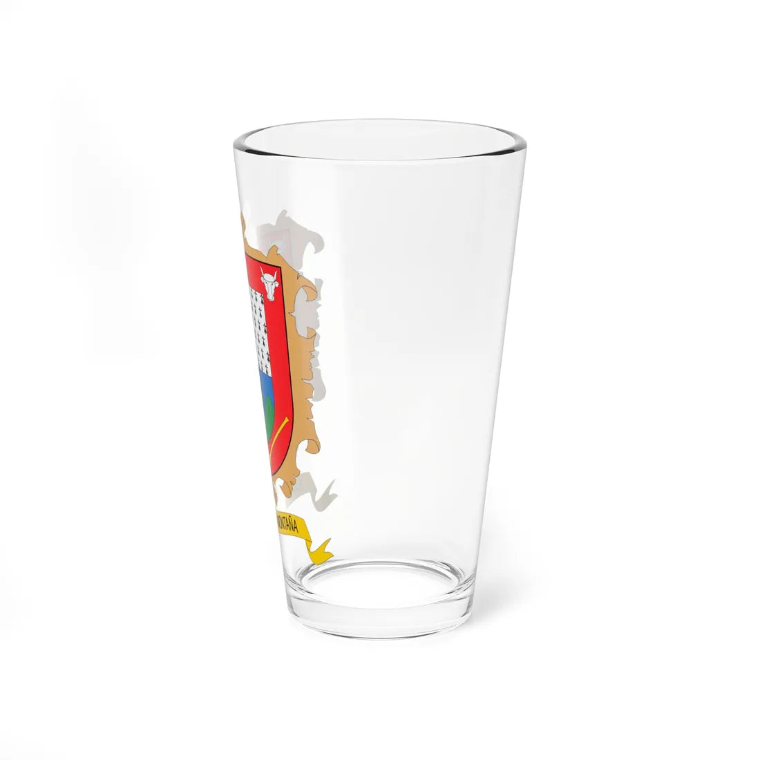 Escudo de San José de la Montaña (Colombia) (Coat of Arms) Pint Glass 16oz - Go Mug Yourself