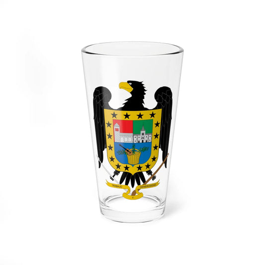 Escudo de San José de Miranda Santander (Colombia) (Coat of Arms) Pint Glass 16oz 16oz - Go Mug Yourself