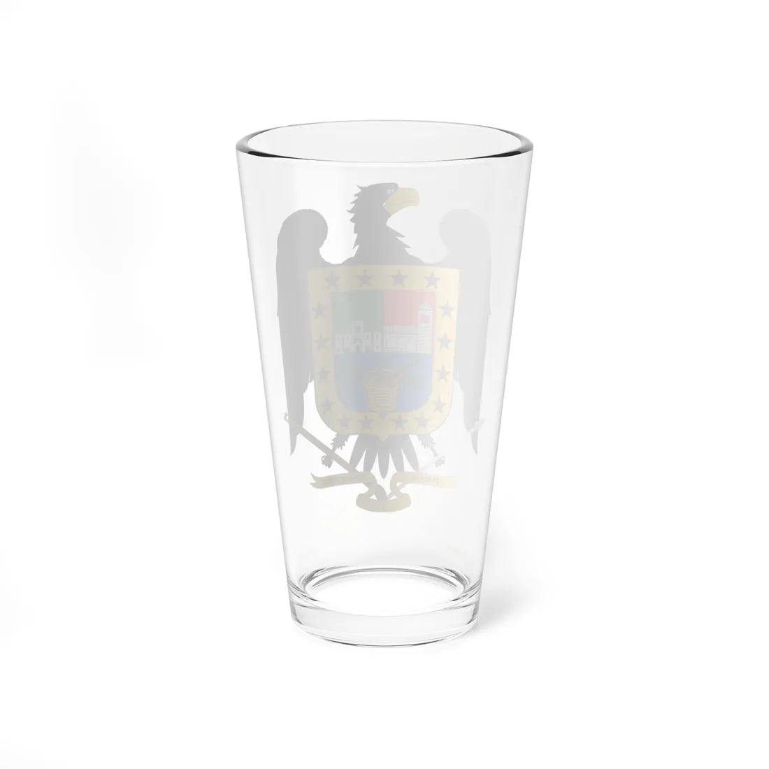 Escudo de San José de Miranda Santander (Colombia) (Coat of Arms) Pint Glass 16oz - Go Mug Yourself