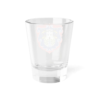 Escudo de San Juan de Pasto Nariño Alcaldía (Colombia) (Coat of Arms) Shot Glass 1.5oz - Go Mug Yourself