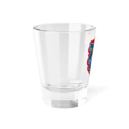 Escudo de San Juan de Pasto Nariño Alcaldía (Colombia) (Coat of Arms) Shot Glass 1.5oz - Go Mug Yourself