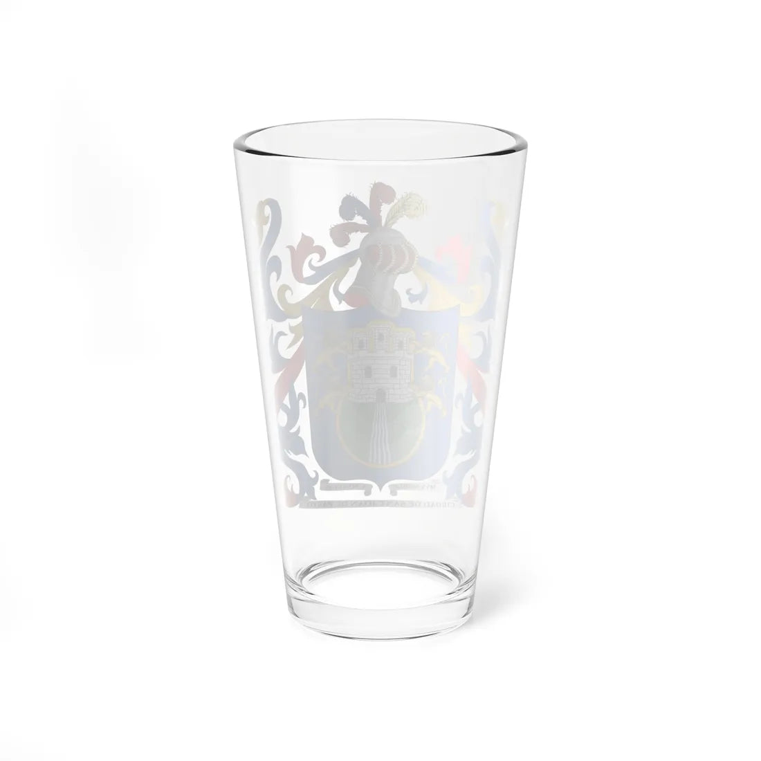 Escudo de San Juan de Pasto Nariño (Colombia) (Coat of Arms) Pint Glass 16oz - Go Mug Yourself
