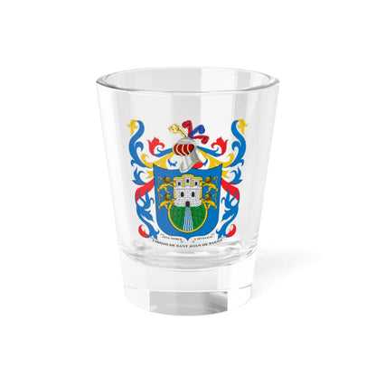 Escudo de San Juan de Pasto Nariño (Colombia) (Coat of Arms) Shot Glass 1.5oz 1.5oz - Go Mug Yourself
