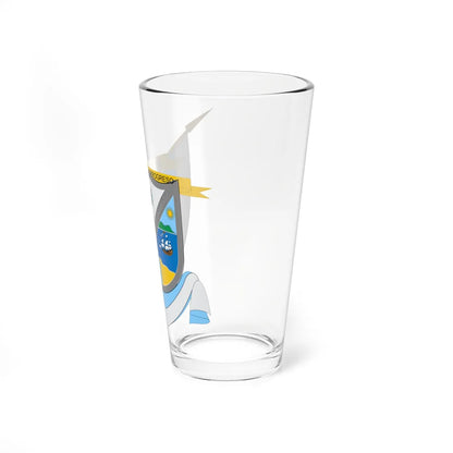 Escudo de San Juan de Urabá (Colombia) (Coat of Arms) Pint Glass 16oz - Go Mug Yourself