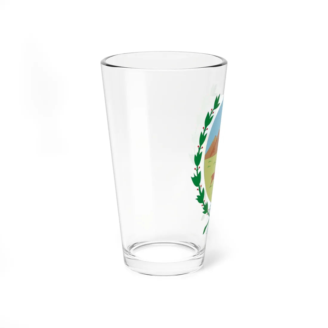 Escudo de San Luis (Argentina) (Coat of Arms) Pint Glass 16oz - Go Mug Yourself