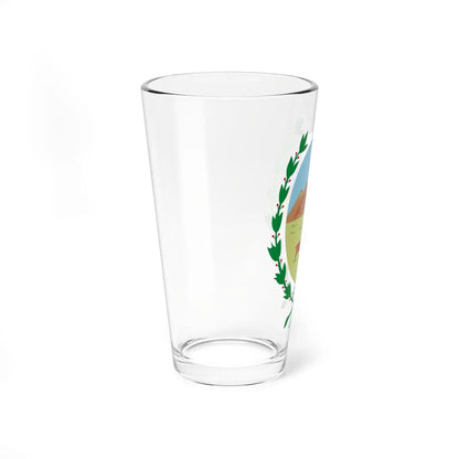 Escudo de San Luis (Argentina) (Coat of Arms) Pint Glass 16oz - Go Mug Yourself
