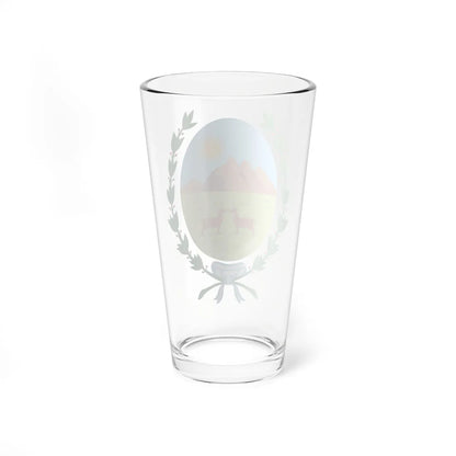 Escudo de San Luis (Argentina) (Coat of Arms) Pint Glass 16oz - Go Mug Yourself