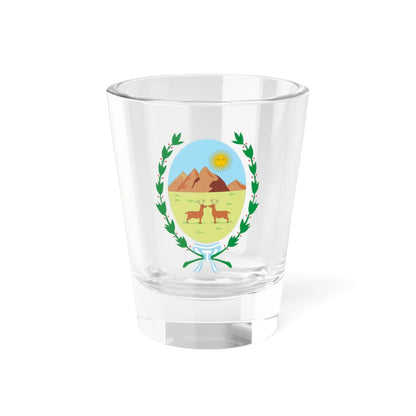 Escudo de San Luis (Argentina) (Coat of Arms) Shot Glass 1.5oz 1.5oz - Go Mug Yourself
