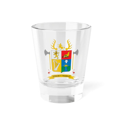 Escudo de San Martín Meta (Colombia) (Coat of Arms) Shot Glass 1.5oz 1.5oz - Go Mug Yourself