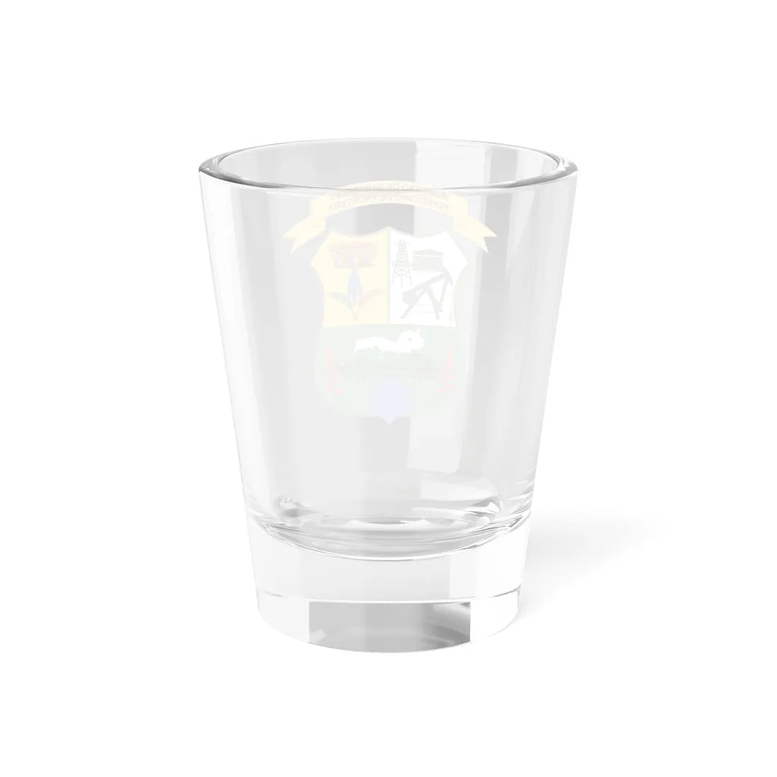 Escudo de San Miguel-La Dorada (Colombia) (Coat of Arms) Shot Glass 1.5oz - Go Mug Yourself