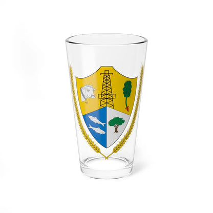 Escudo de San Pablo Bolívar (Colombia) (Coat of Arms) Pint Glass 16oz 16oz - Go Mug Yourself