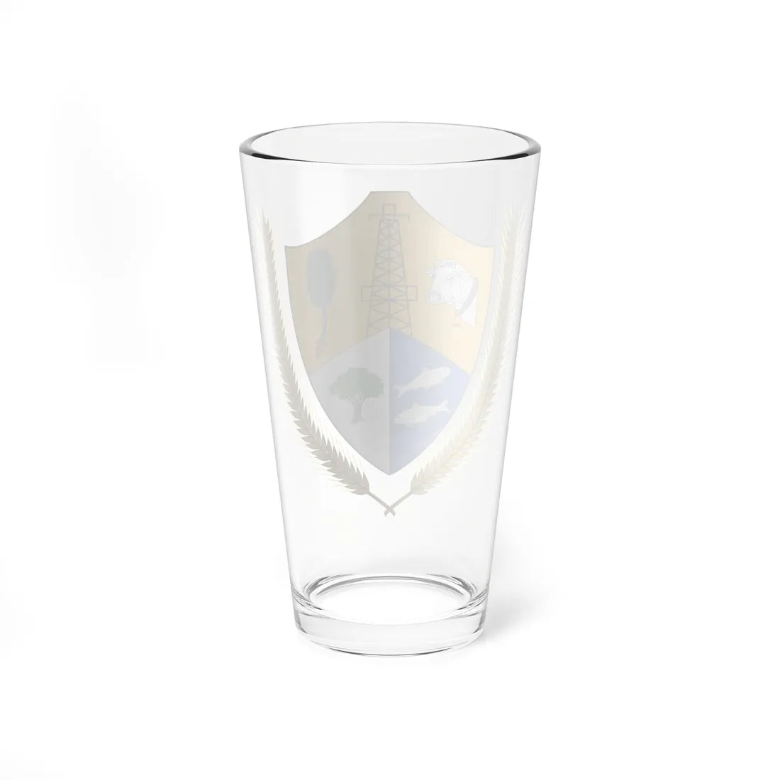 Escudo de San Pablo Bolívar (Colombia) (Coat of Arms) Pint Glass 16oz - Go Mug Yourself