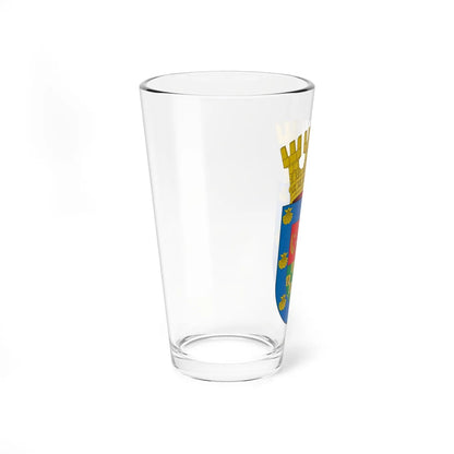 Escudo de San Ramón (Chile) (Coat of Arms) Pint Glass 16oz - Go Mug Yourself