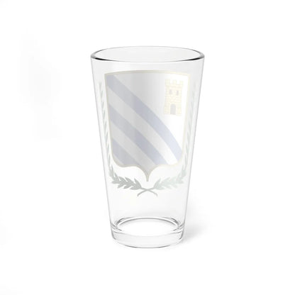 Escudo de San Ramón de la Nueva Orán (Equatorial Guinea) (Coat of Arms) Pint Glass 16oz - Go Mug Yourself