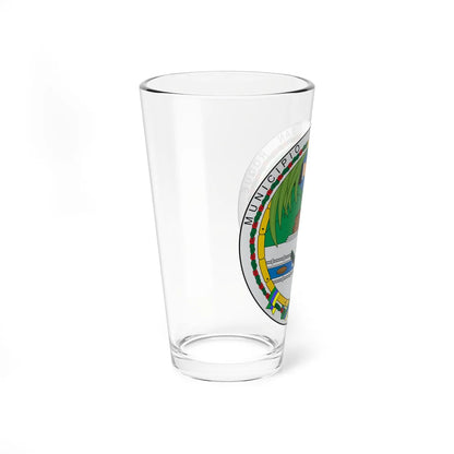Escudo de San Roque Antioquia (Colombia) (Coat of Arms) Pint Glass 16oz - Go Mug Yourself