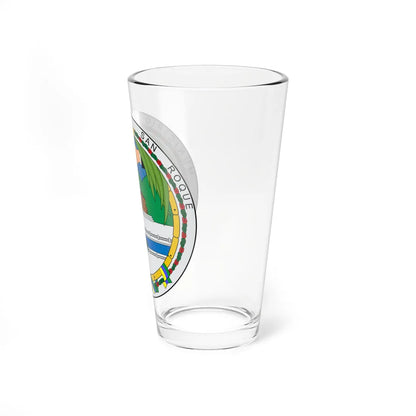 Escudo de San Roque Antioquia (Colombia) (Coat of Arms) Pint Glass 16oz - Go Mug Yourself