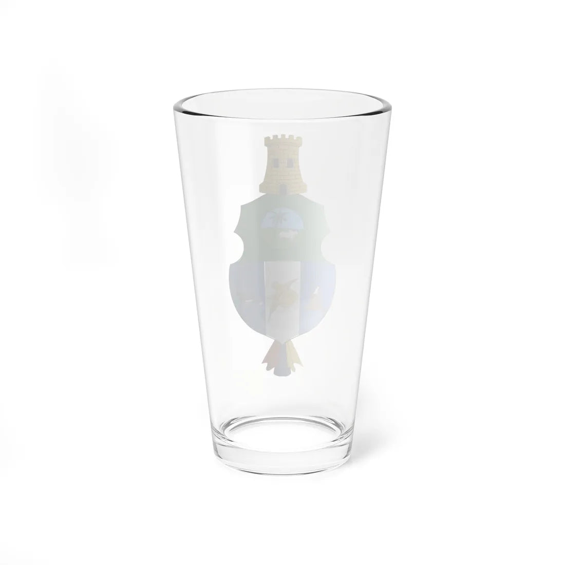 Escudo de San Vicente del Caguán (Colombia) (Coat of Arms) Pint Glass 16oz - Go Mug Yourself