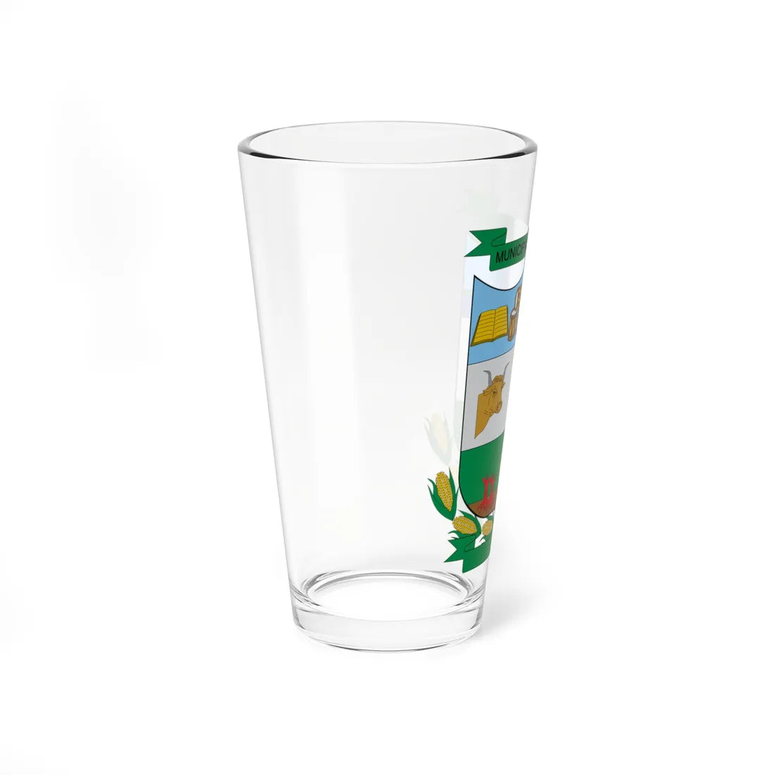Escudo de San Zenón Magdalena (Colombia) (Coat of Arms) Pint Glass 16oz - Go Mug Yourself
