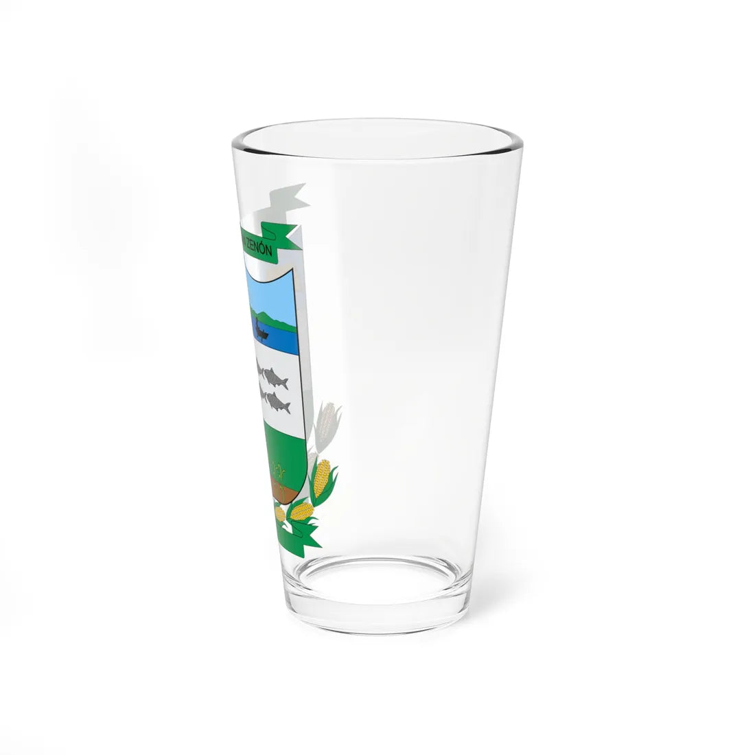 Escudo de San Zenón Magdalena (Colombia) (Coat of Arms) Pint Glass 16oz - Go Mug Yourself