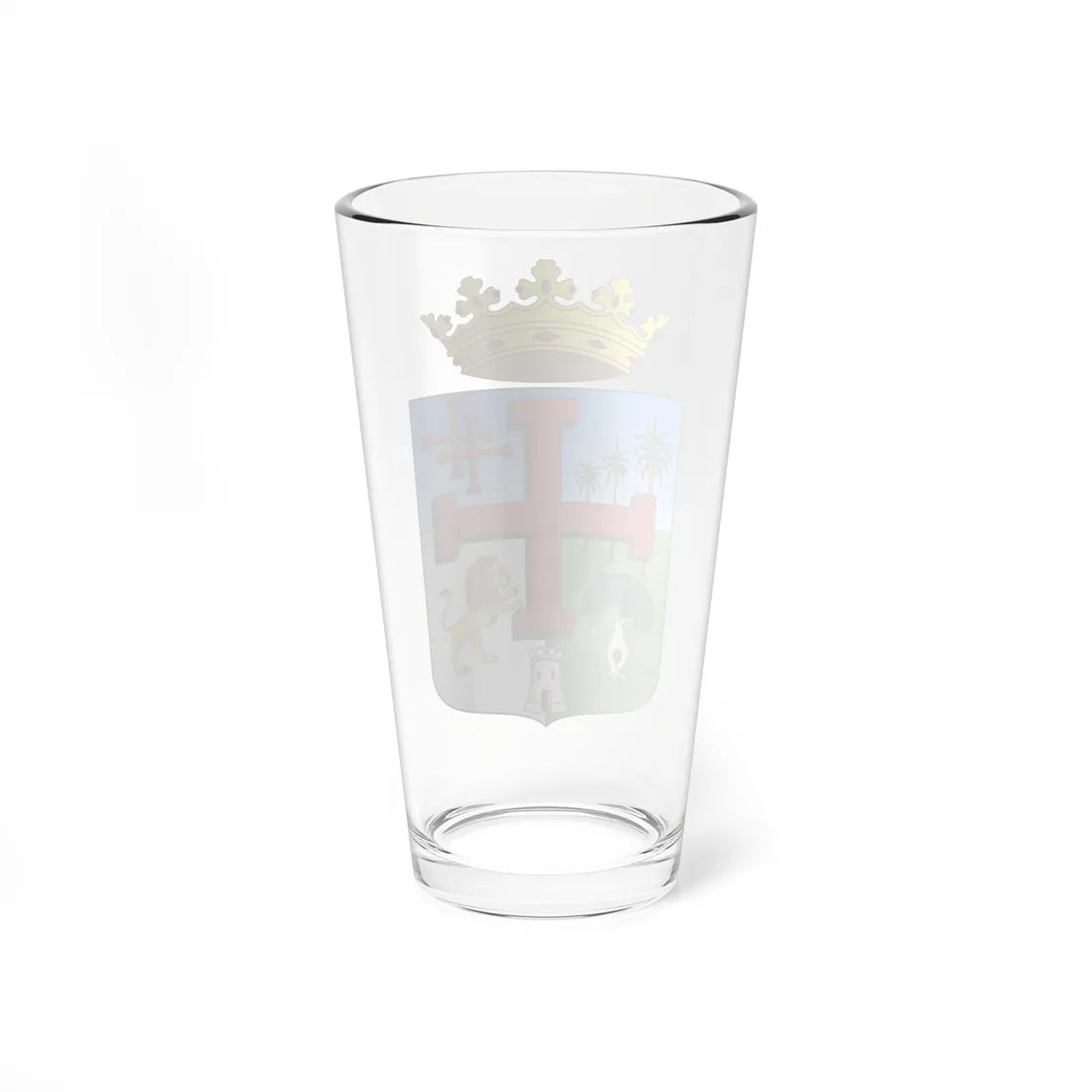 Escudo de Santa Cruz de la Sierra (Bolivia) (Coat of Arms) Pint Glass 16oz - Go Mug Yourself