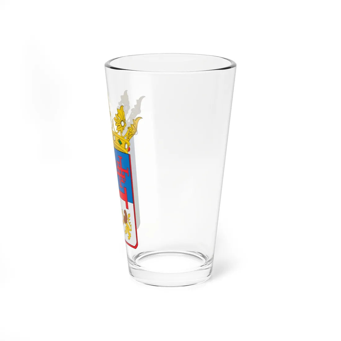 ESCUDO DE SANTA CRUZ DE LA SIERRA BOLIVIA (Equatorial Guinea) (Coat of Arms) Pint Glass 16oz - Go Mug Yourself