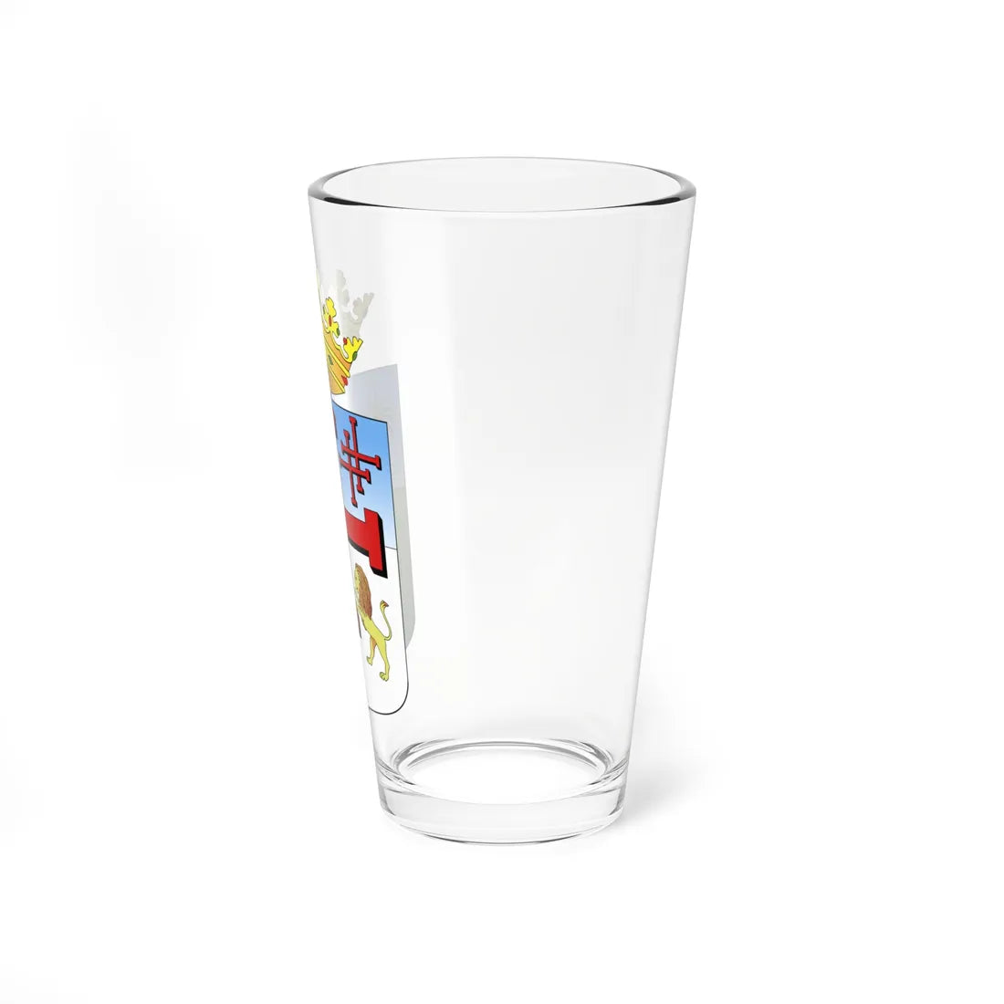Escudo de Santa Cruz de la Sierra (Equatorial Guinea) (Coat of Arms) Pint Glass 16oz - Go Mug Yourself