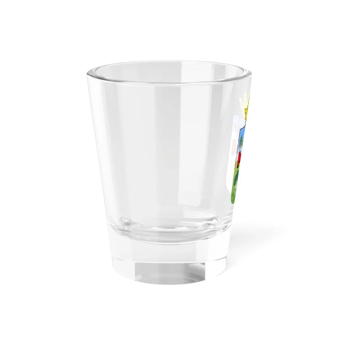 Escudo de Santa Cruz de la Sierra (Equatorial Guinea) (Coat of Arms) Shot Glass 1.5oz - Go Mug Yourself