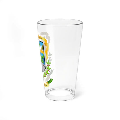 Escudo de Santa Cruz de Yojoa (Honduras) (Coat of Arms) Pint Glass 16oz - Go Mug Yourself