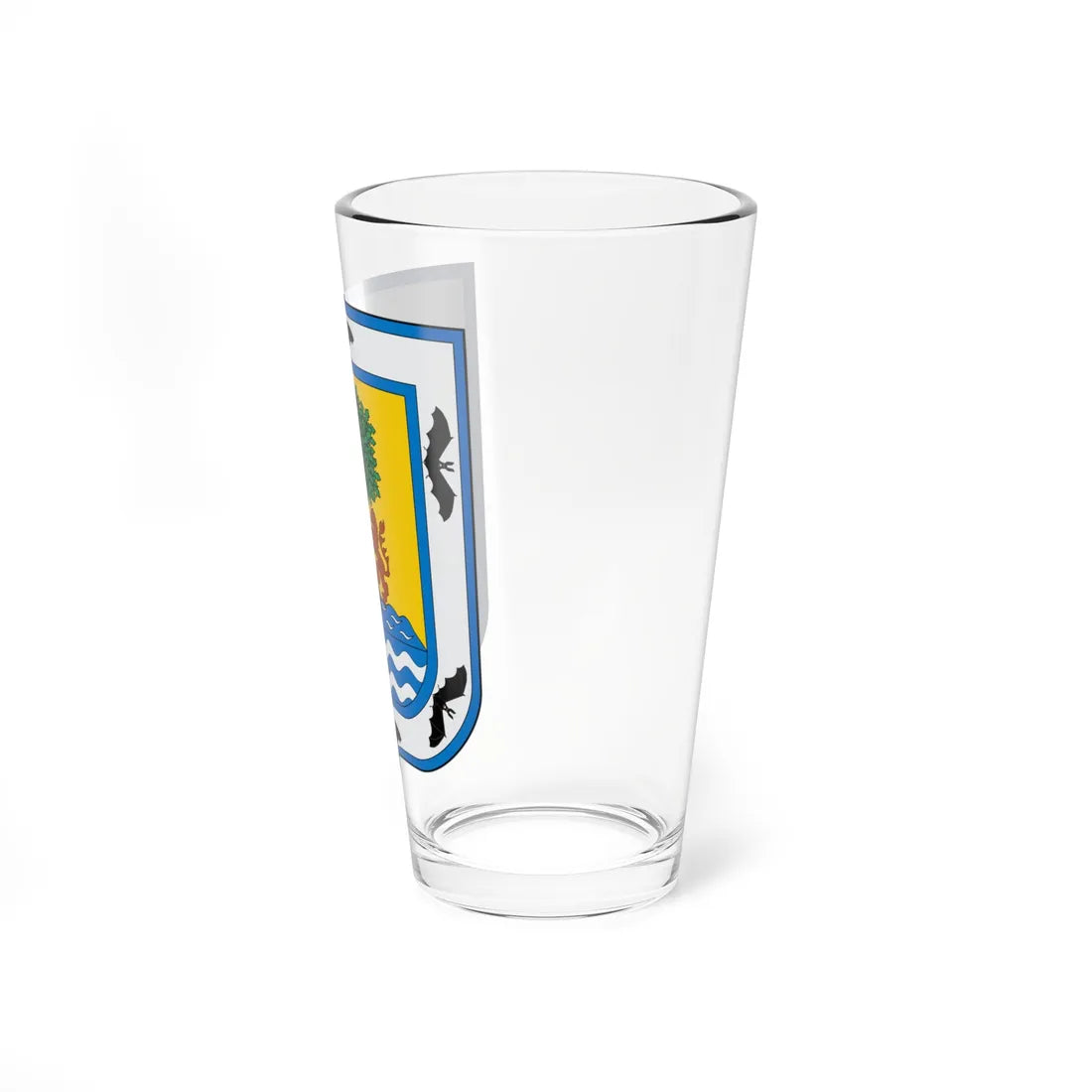 Escudo de Santa Fe de Antioquía (Colombia) (Coat of Arms) Pint Glass 16oz - Go Mug Yourself