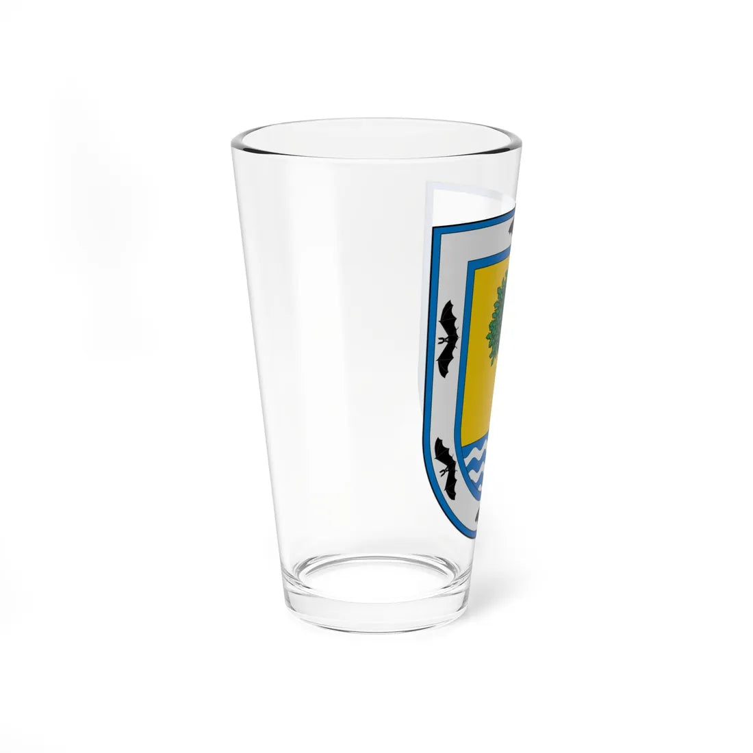 Escudo de Santa Fe de Antioquia (Colombia) (Coat of Arms) Pint Glass 16oz - Go Mug Yourself