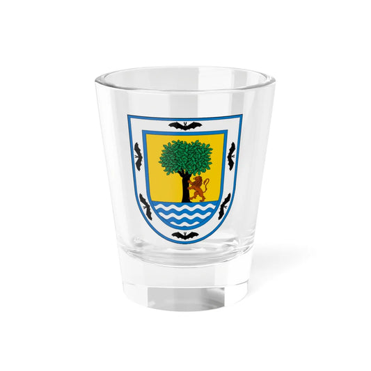 Escudo de Santa Fe de Antioquia (Colombia) (Coat of Arms) Shot Glass 1.5oz 1.5oz - Go Mug Yourself
