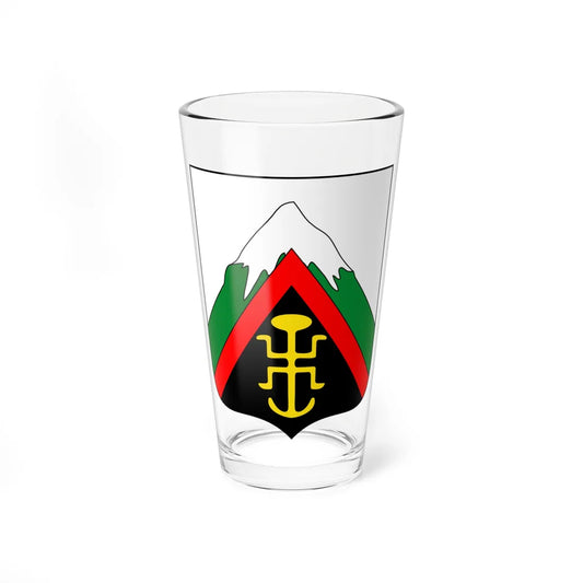 Escudo de Santa Maria Huila (Colombia) (Coat of Arms) Pint Glass 16oz 16oz - Go Mug Yourself