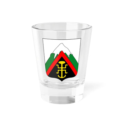 Escudo de Santa Maria Huila (Colombia) (Coat of Arms) Shot Glass 1.5oz 1.5oz - Go Mug Yourself